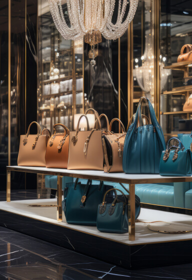 Luxury retail store display